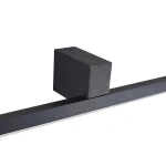 Kinkiet Nevada 90 cm czarny LED 4000K IP44